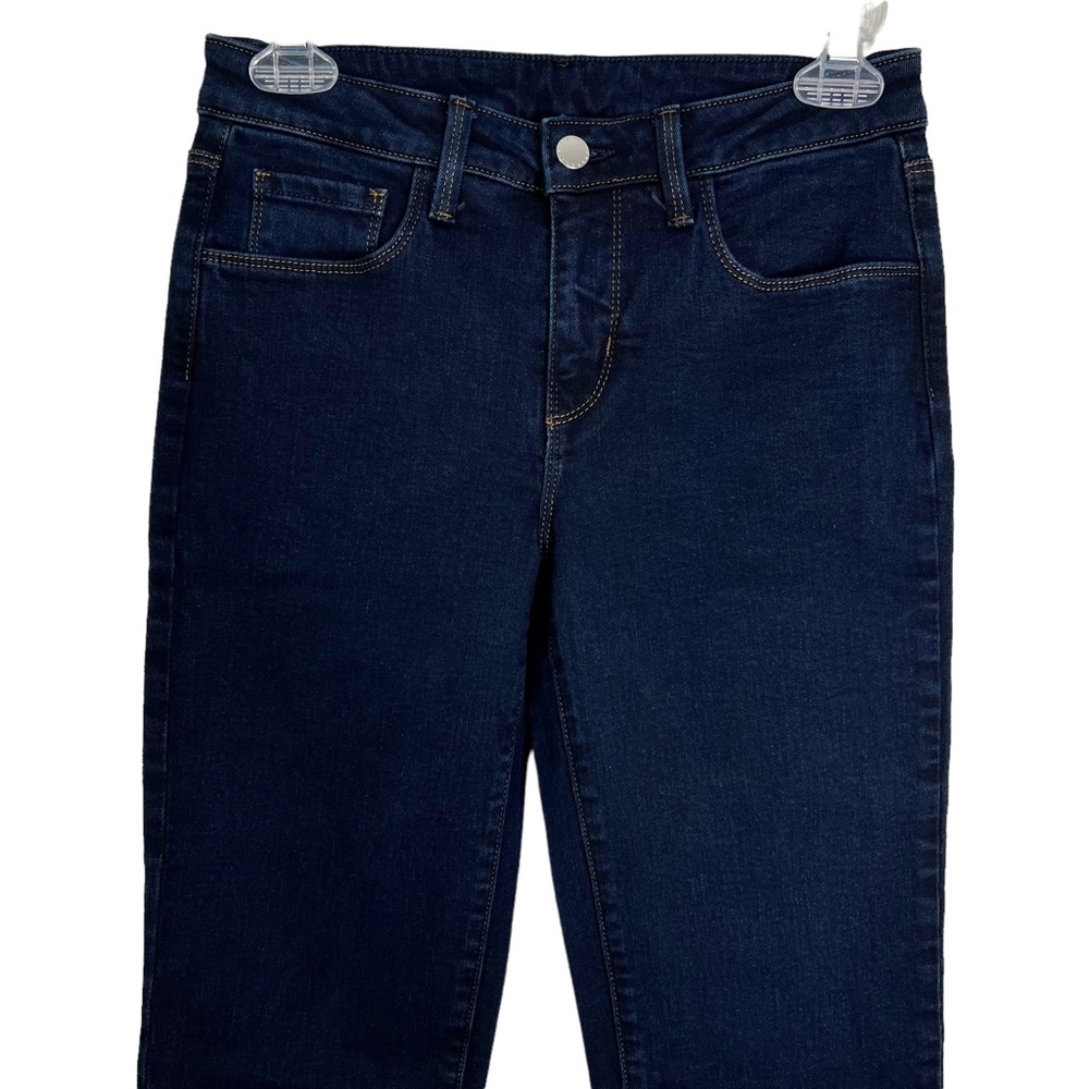 NWOT L’Agence Mid Rise Slim Straight Leg Jeans in Dark Wash Women’s Sz 26 - Picture 3 of 5